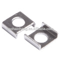 OEM High Quality Nonstandard Metal two holes square threaded washer For Home appliances